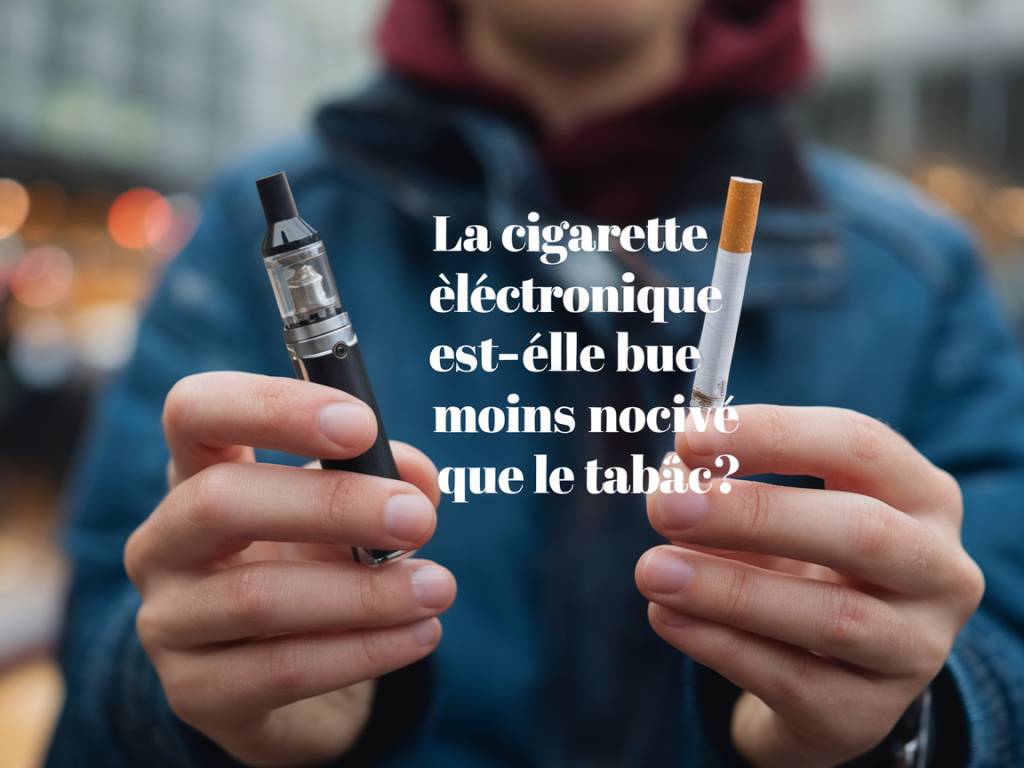 La cigarette électronique est-elle moins nocive que le tabac